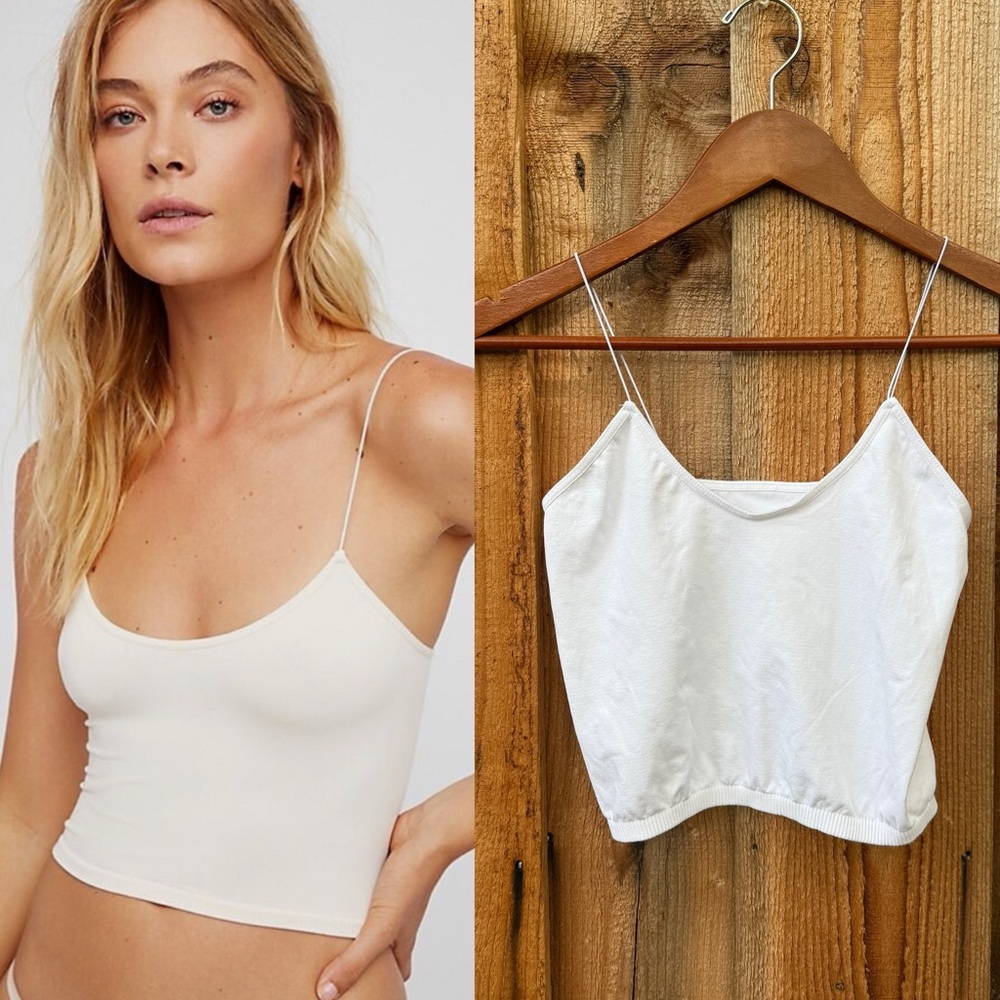 Free People Brami White Bra Top 🌿 XS/S